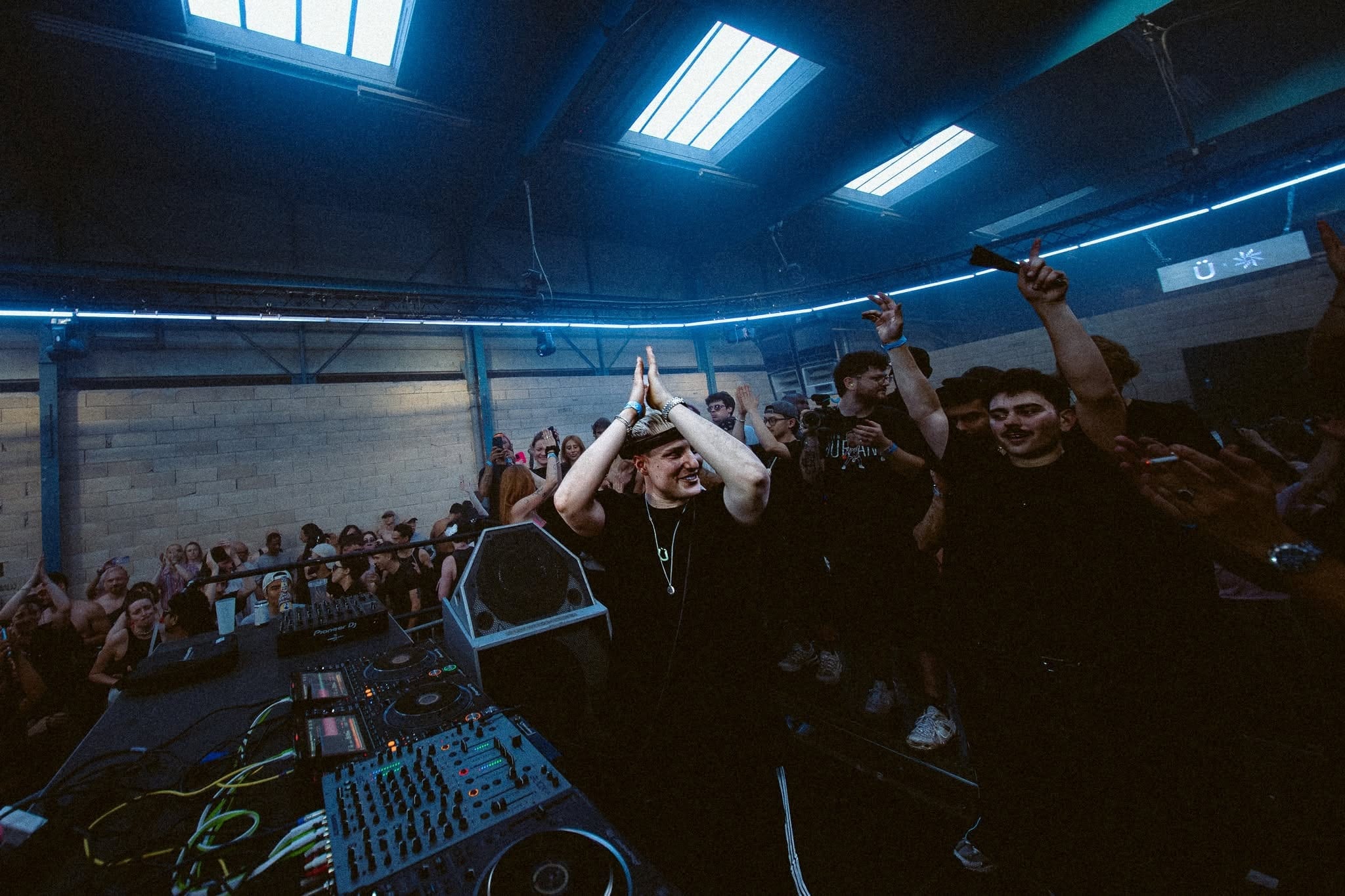 Sound system and strobes