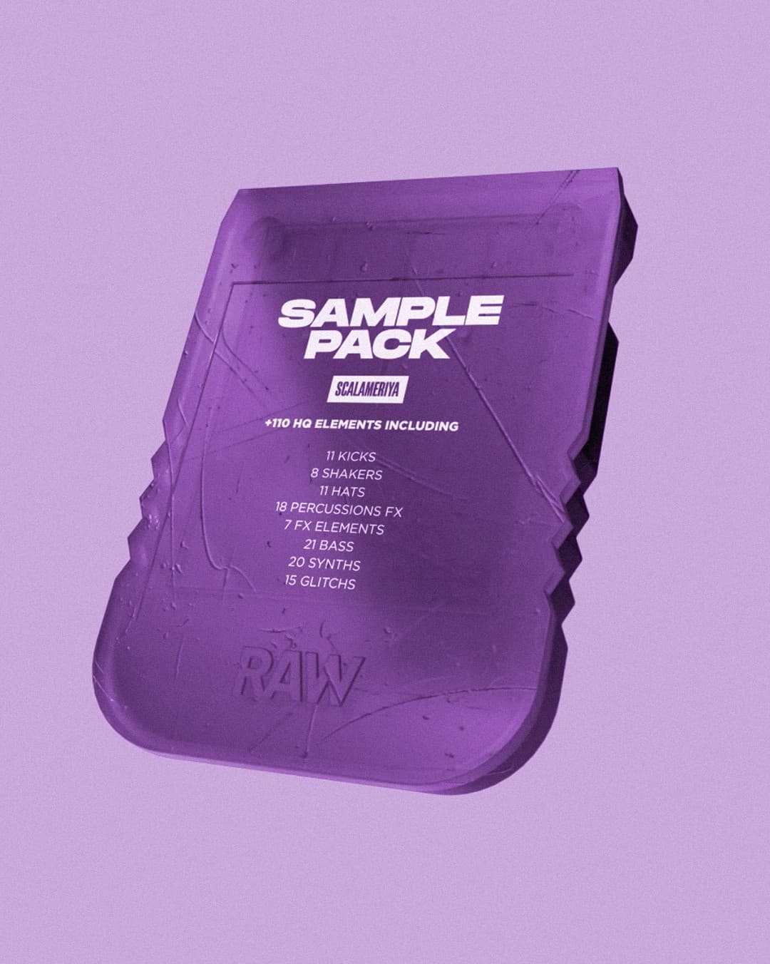 Pochette du pack de samples Scalameriya #2